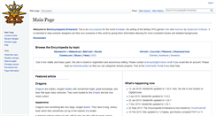 Desktop Screenshot of encyclopedia.ermarian.net